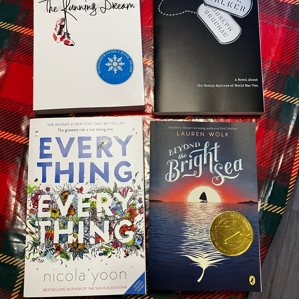 Set of 4 new books